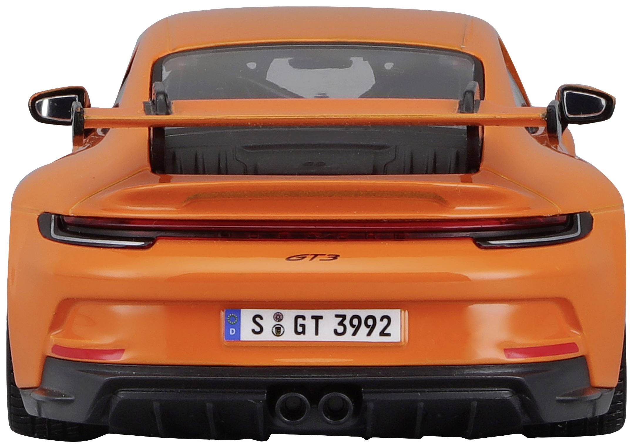Bburago Porsche 911 GT3 2021, orange 1:24 Modellauto