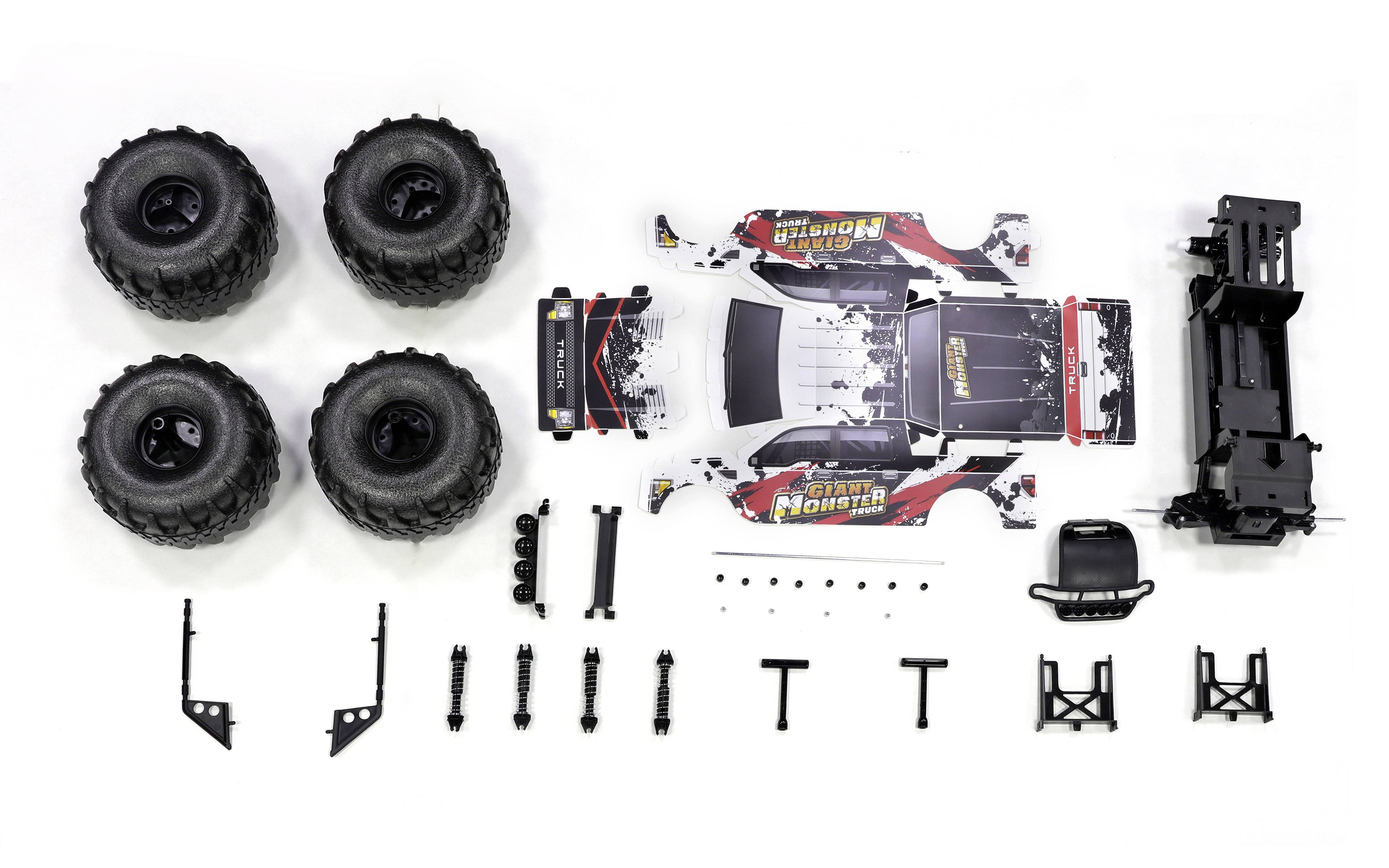 MaistoTech 582561 Giant Wheel 1:8 RC Einsteiger Modellauto Elektro Monstertruck