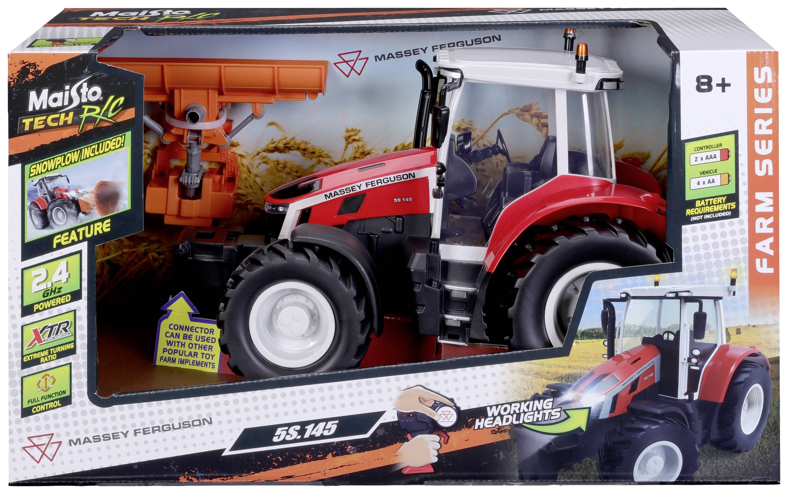MaistoTech 1:16 RC Einsteiger Funktionsmodell Landwirtschaftsfahrzeug