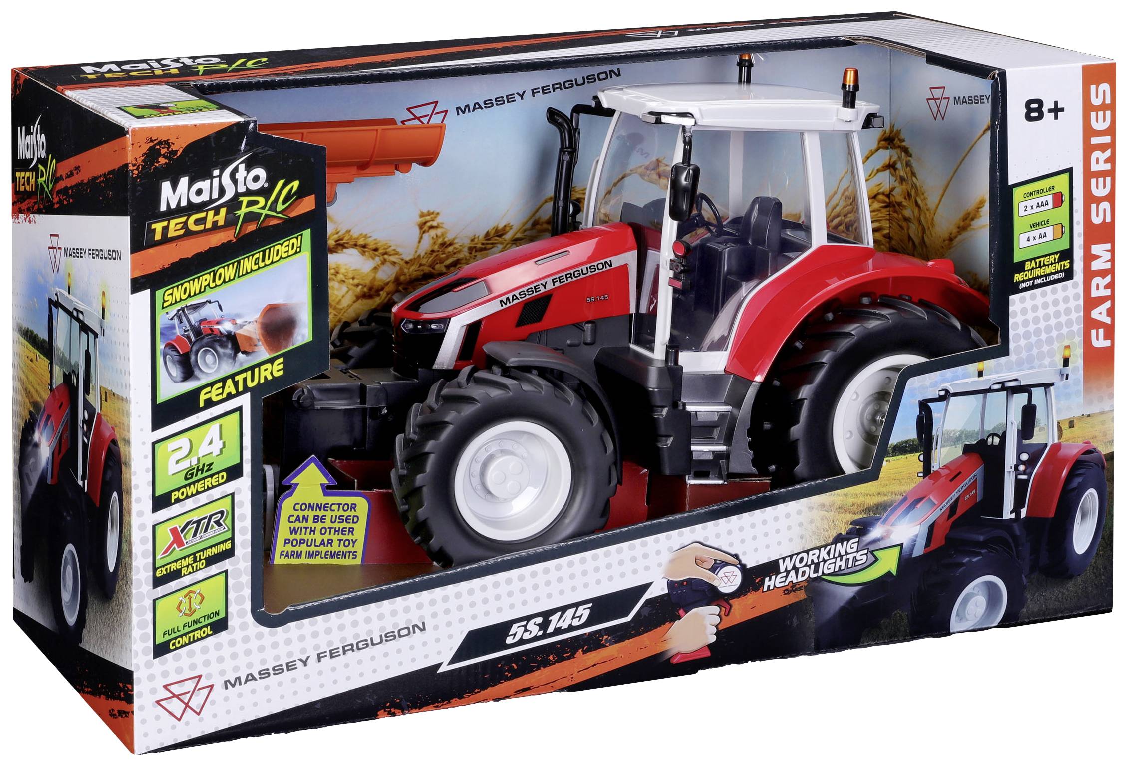 MaistoTech 1:16 RC Einsteiger Funktionsmodell Landwirtschaftsfahrzeug