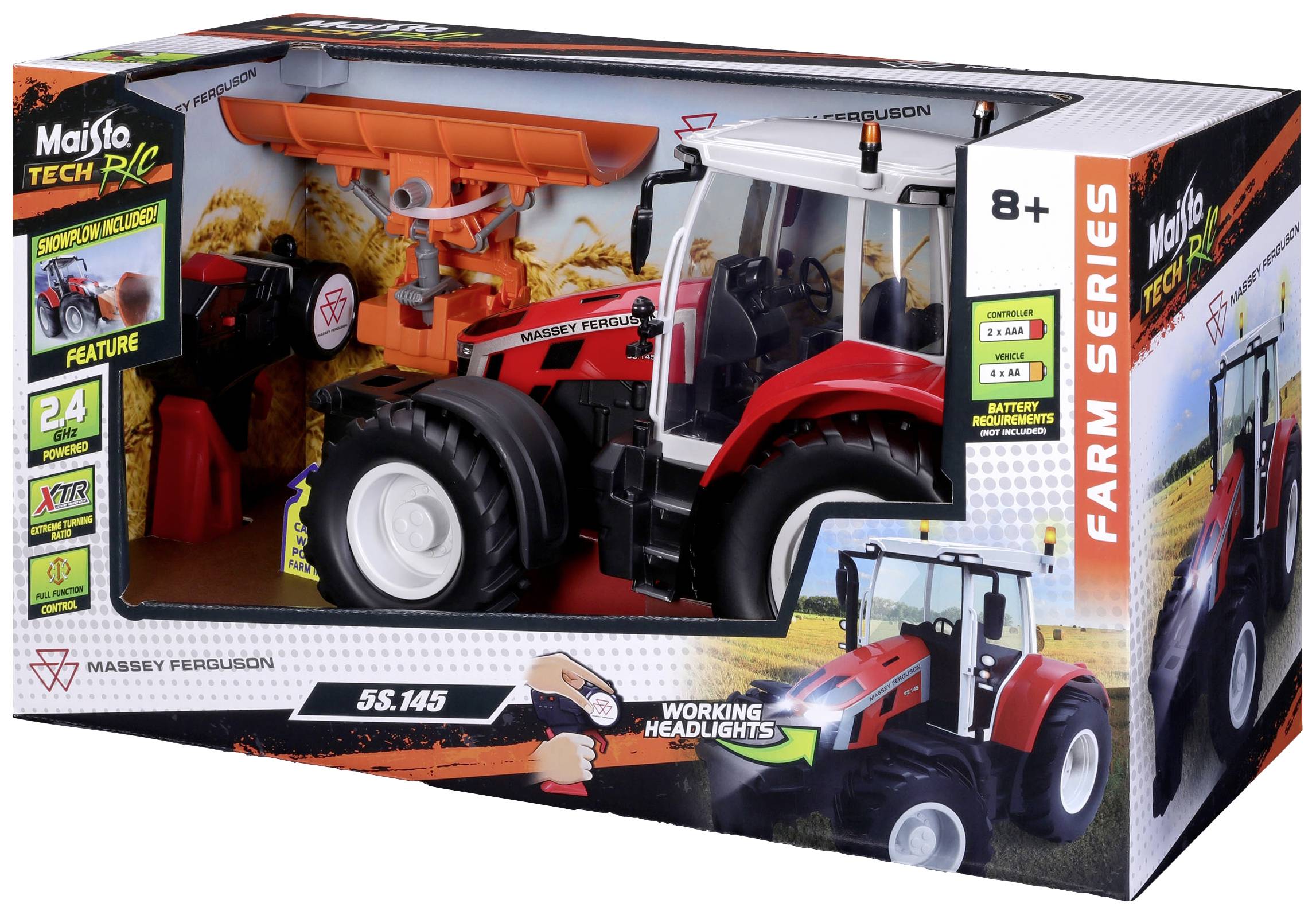 MaistoTech 1:16 RC Einsteiger Funktionsmodell Landwirtschaftsfahrzeug