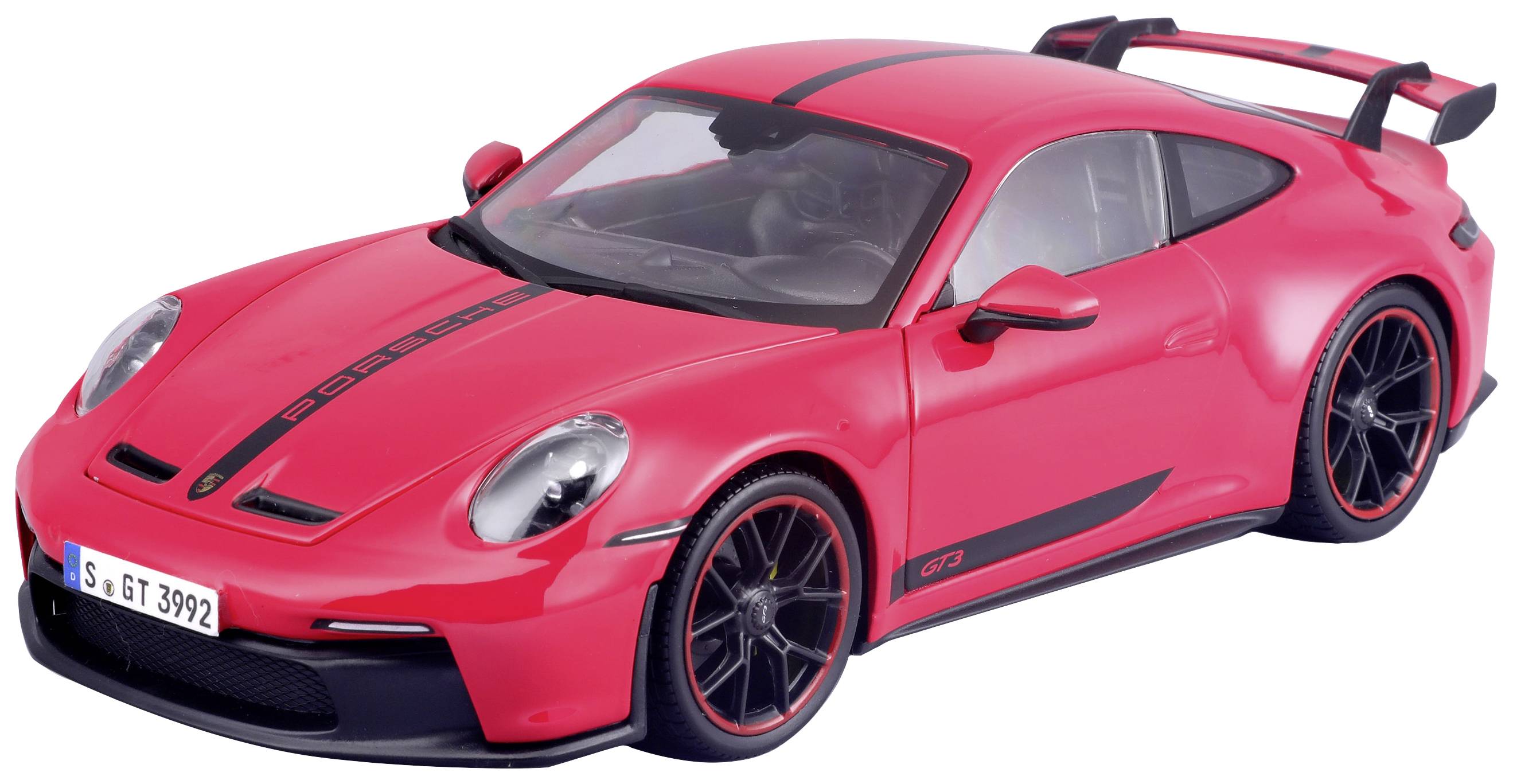 Maisto Porsche 911 GT3 2023, rot 1:18 Modellauto