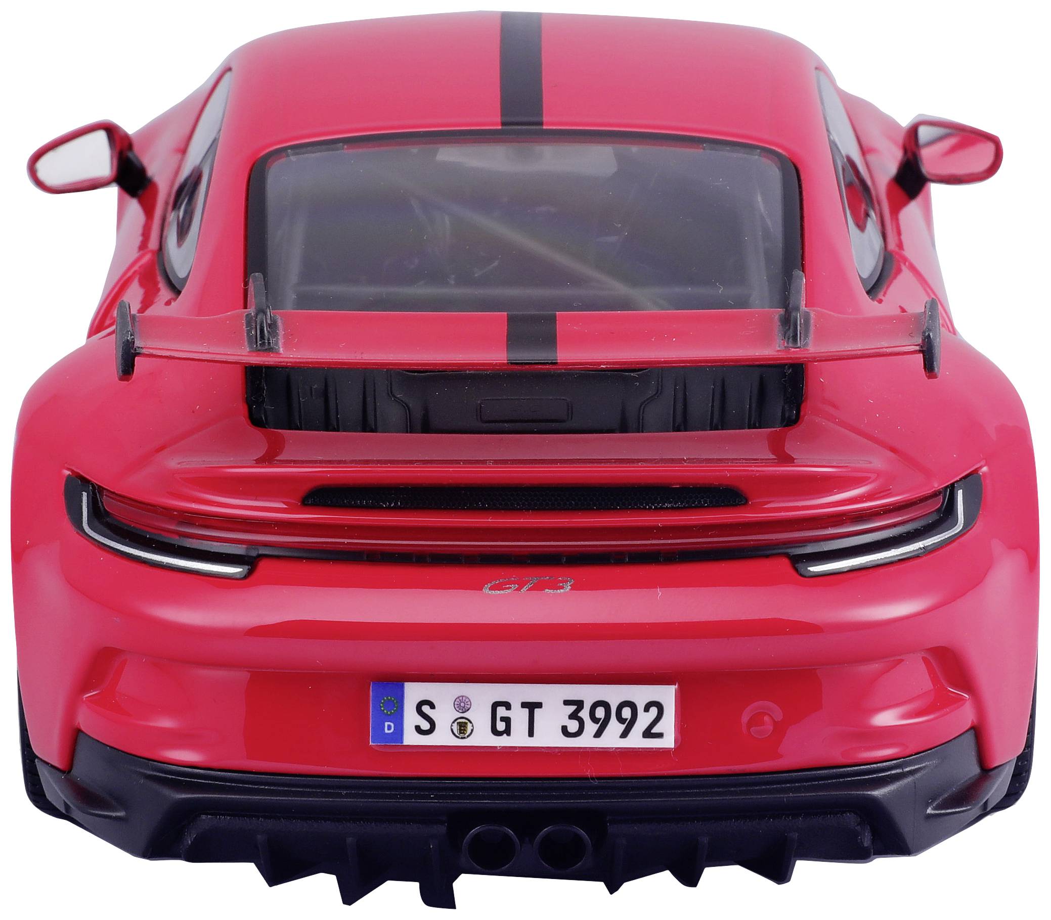 Maisto Porsche 911 GT3 2023, rot 1:18 Modellauto