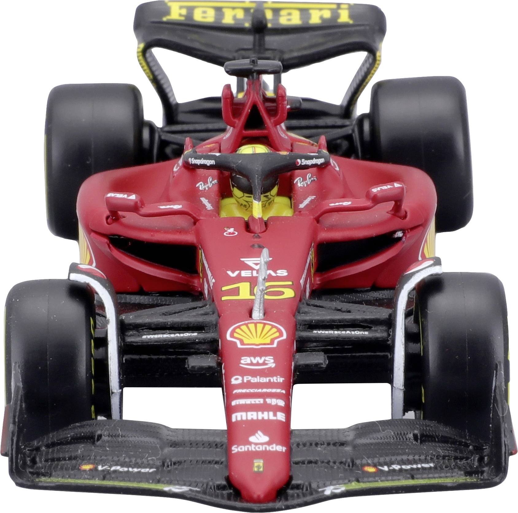 Bburago F1 Ferrari F1-75 2022, Leclerc 1:24 Modellauto
