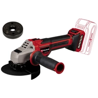 Einhell Professional TP-AG 18/125 CE Q Li - Solo Power X-Change Professional 4431155 Akku-Winkelschleifer 125mm ohne Akku, ohne Einhell Professional TP-AG 18/125 CE Q Li - Solo Power X-Change Professional 4431155 Akku-Winkelschleifer 125mm ohne Akku, ohne