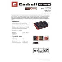 Einhell PXC Boostcharger 8A Power X-Change Schnellladegerät 4512155 Einhell PXC Boostcharger 8A Power X-Change Schnellladegerät 4512155