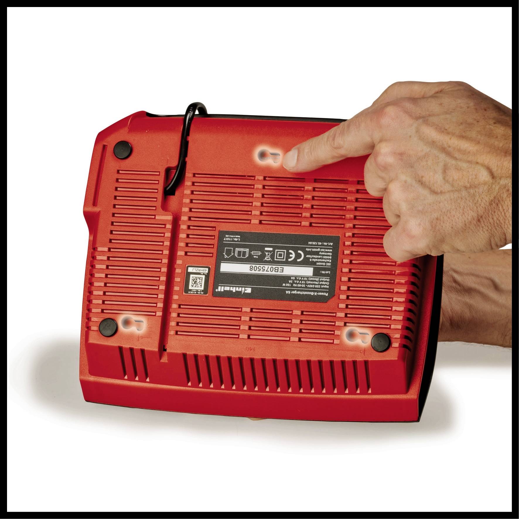 Einhell PXC Boostcharger 8A Power X-Change Schnellladegerät 4512155