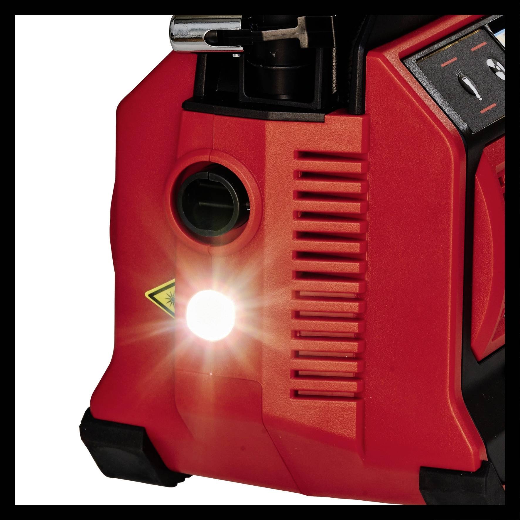 Einhell 4020430 Akku-Kompressor PRESSITO 18/25 Power X-Change 11 bar Digitales Display