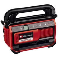 Einhell 4020420 Akku-Kompressor PRESSITO 18/25 Power X-Change 11 bar Digitales Display Einhell 4020420 Akku-Kompressor PRESSITO 18/25 Power X-Change 11 bar Digitales Display