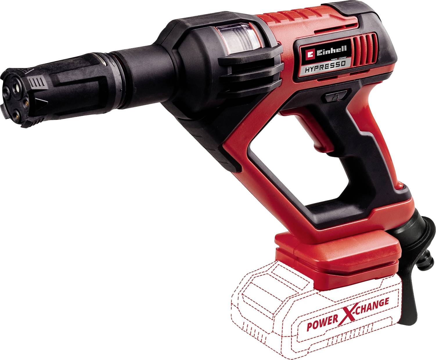 Einhell HYPRESSO 18/24 Li Power X-Change Hochdruckreiniger 24 bar Kaltwasser