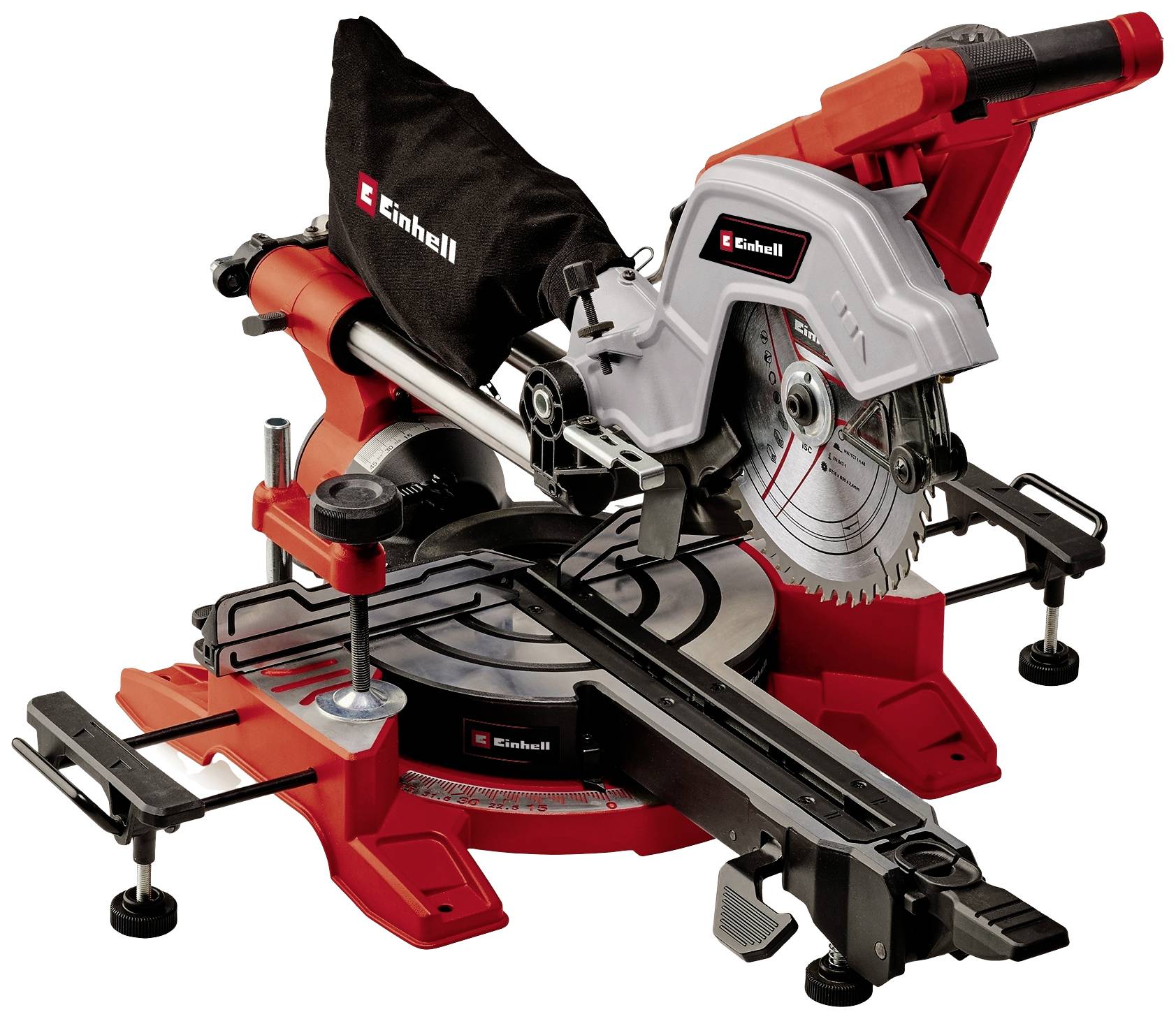 Einhell TE-SM 8L Dual Zug-Kapp- und Gehrungssäge 216mm 1800W