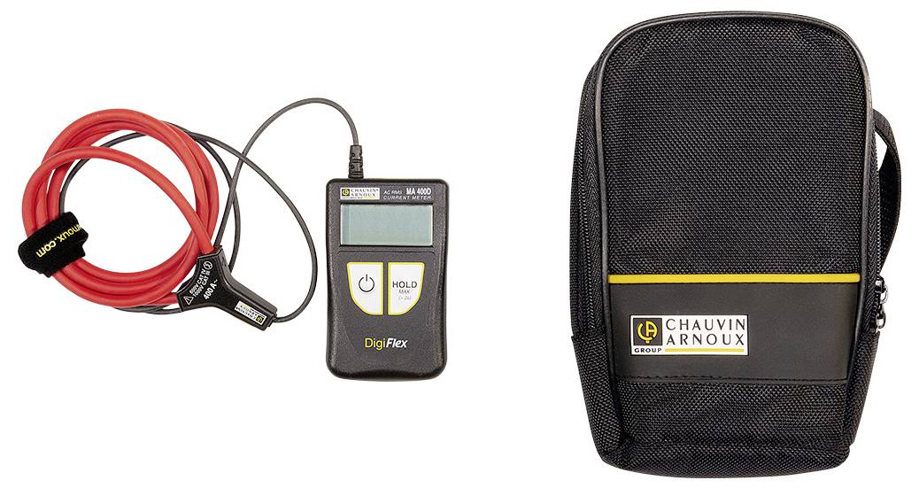 Chauvin Arnoux MA 400D-1000 Stromzange digital CAT IV 600V Anzeige (Counts): 4000