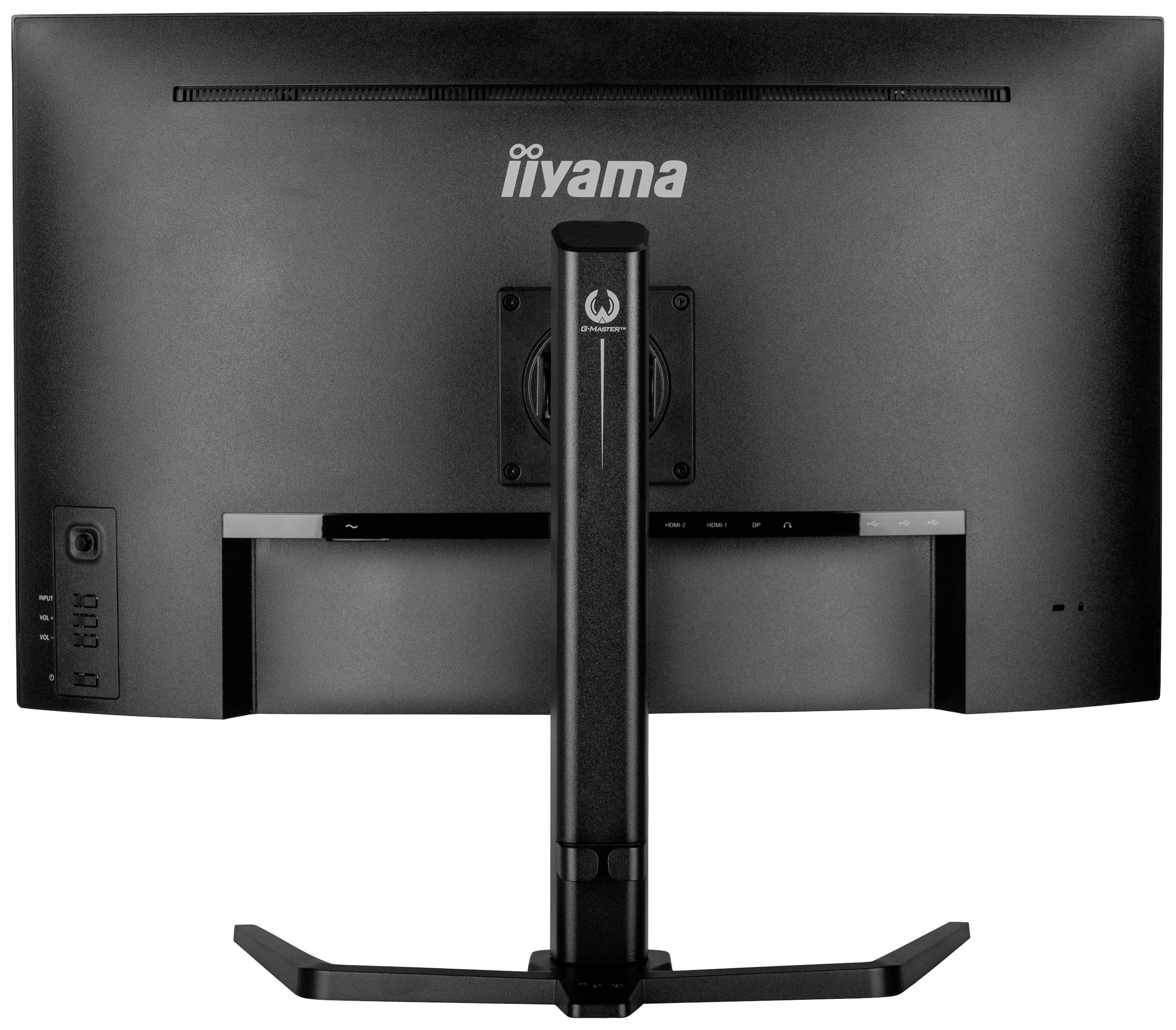 Iiyama GCB3280QSU-B1 ETE VA, Curved Gaming Monitor EEK F (A - G) 80 cm (31.5 Zoll) 2560 x 1440 Pixel 16:9 0.2 ms DisplayPort, HDMI®, Kopfhörer (2.5