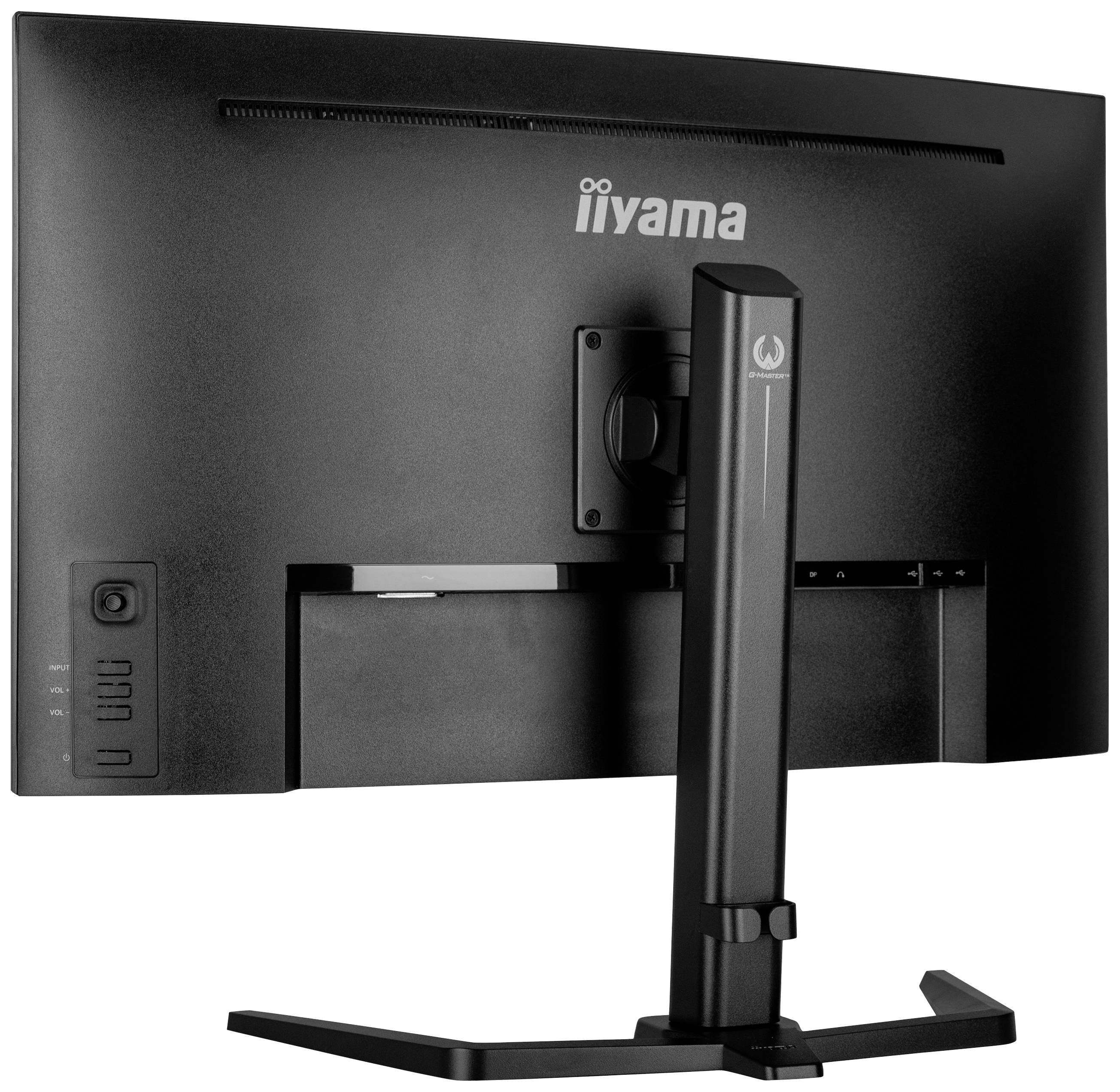 Iiyama GCB3280QSU-B1 ETE VA, Curved Gaming Monitor EEK F (A - G) 80 cm (31.5 Zoll) 2560 x 1440 Pixel 16:9 0.2 ms DisplayPort, HDMI®, Kopfhörer (2.5