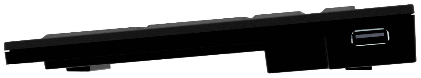 Logickeyboard Avid Media Composer Slim Kabelgebunden Tastatur Deutsch, QWERTZ Schwarz Multimediatasten, USB-Hub, Geräuscharme