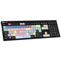 Logickeyboard Adobe Premiere Pro CC Kabelgebunden Tastatur Deutsch, QWERTZ Schwarz Multimediatasten Logickeyboard Adobe Premiere Pro CC Kabelgebunden Tastatur Deutsch, QWERTZ Schwarz Multimediatasten