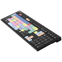 Logickeyboard Adobe Premiere Pro CC Kabelgebunden Tastatur Deutsch, QWERTZ Schwarz Multimediatasten Logickeyboard Adobe Premiere Pro CC Kabelgebunden Tastatur Deutsch, QWERTZ Schwarz Multimediatasten