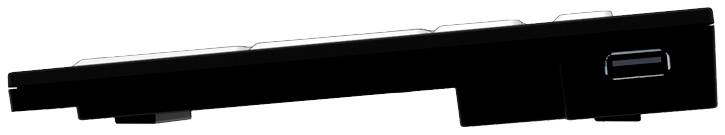 Logickeyboard XL-Print Kabelgebunden Tastatur Deutsch, QWERTZ Schwarz Multimediatasten, USB-Hub, Geräuscharme Tasten