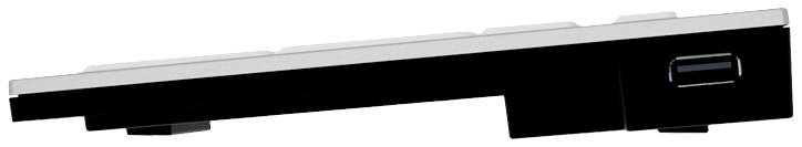 Logickeyboard XL-Print Kabelgebunden Tastatur Deutsch, QWERTZ Weiß Multimediatasten, USB-Hub, Geräuscharme Tasten