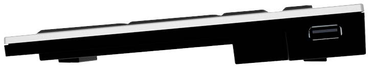 Logickeyboard XL-Print Kabelgebunden Tastatur Deutsch, QWERTZ Grau Multimediatasten, USB-Hub, Geräuscharme Tasten