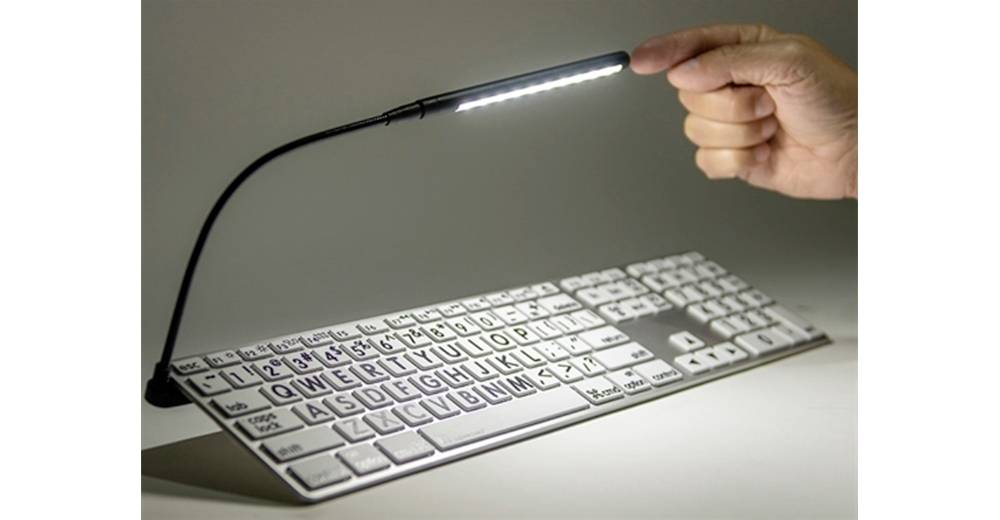 Logickeyboard v2 USB Keyboard Light Tastatur-/Mauspad