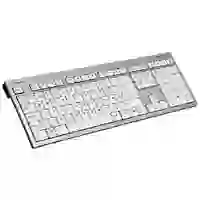 Logickeyboard Premium Line Kabelgebunden Tastatur Deutsch, QWERTZ Grau Multimediatasten, USB-Hub, Geräuscharme Tasten Logickeyboard Premium Line Kabelgebunden Tastatur Deutsch, QWERTZ Grau Multimediatasten, USB-Hub, Geräuscharme Tasten