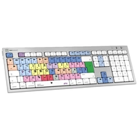 Logickeyboard Avid Media Composer ALBA Kabelgebunden Tastatur Deutsch, QWERTZ Grau Multimediatasten Logickeyboard Avid Media Composer ALBA Kabelgebunden Tastatur Deutsch, QWERTZ Grau Multimediatasten