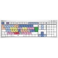 Logickeyboard Avid Media Composer ALBA Kabelgebunden Tastatur Deutsch, QWERTZ Grau Multimediatasten Logickeyboard Avid Media Composer ALBA Kabelgebunden Tastatur Deutsch, QWERTZ Grau Multimediatasten