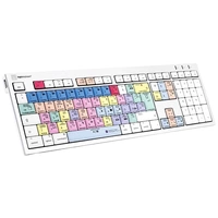 Logickeyboard Adobe Premiere Pro CC Kabelgebunden Tastatur Deutsch, QWERTZ Weiß Multimediatasten, USB-Hub, Geräuscharme Tasten Logickeyboard Adobe Premiere Pro CC Kabelgebunden Tastatur Deutsch, QWERTZ Weiß Multimediatasten, USB-Hub, Geräuscharme Tasten