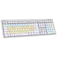 Logickeyboard Dyslexie Lagasthenie ALBA Kabelgebunden Tastatur Deutsch, QWERTZ Weiß Logickeyboard Dyslexie Lagasthenie ALBA Kabelgebunden Tastatur Deutsch, QWERTZ Weiß