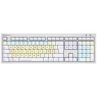 Logickeyboard Dyslexie Lagasthenie ALBA Kabelgebunden Tastatur Deutsch, QWERTZ Weiß Logickeyboard Dyslexie Lagasthenie ALBA Kabelgebunden Tastatur Deutsch, QWERTZ Weiß