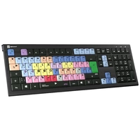Logickeyboard Avid Media Composer Astra Kabelgebunden Tastatur Deutsch, QWERTZ Schwarz Multimediata Logickeyboard Avid Media Composer Astra Kabelgebunden Tastatur Deutsch, QWERTZ Schwarz Multimediata