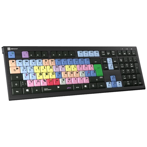 Logickeyboard Avid Media Composer Astra Kabelgebunden Tastatur Deutsch, QWERTZ Schwarz Multimediata Logickeyboard Avid Media Composer Astra Kabelgebunden Tastatur Deutsch, QWERTZ Schwarz Multimediata
