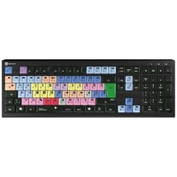 Logickeyboard Avid Media Composer Astra Kabelgebunden Tastatur Deutsch, QWERTZ Schwarz Multimediata Logickeyboard Avid Media Composer Astra Kabelgebunden Tastatur Deutsch, QWERTZ Schwarz Multimediata