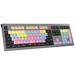 Logickeyboard Avid Pro Tools Astra Kabelgebunden Tastatur Deutsch, QWERTZ Grau Multimediatasten, USB-Hub, Geräuscharme Tasten