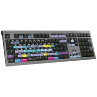 Logickeyboard Davinci Resolve Astra Kabelgebunden Tastatur Deutsch, QWERTZ Grau Multimediatasten, U Logickeyboard Davinci Resolve Astra Kabelgebunden Tastatur Deutsch, QWERTZ Grau Multimediatasten, U
