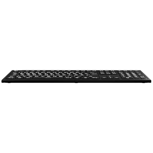 Logickeyboard XL-Print Kabelgebunden Tastatur Deutsch, QWERTZ Schwarz Multimediatasten, USB-Hub, Geräuscharme Tasten Logickeyboard XL-Print Kabelgebunden Tastatur Deutsch, QWERTZ Schwarz Multimediatasten, USB-Hub, Geräuscharme Tasten