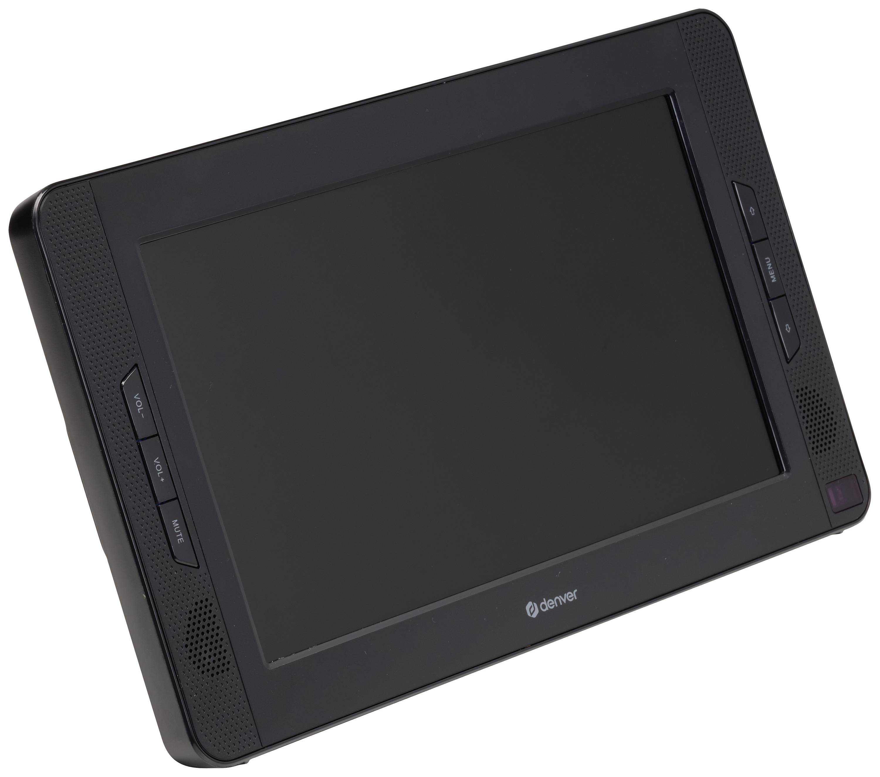 Denver MTW-1098 Tragbarer DVD-Player 25.4 cm 10 Zoll EEK: D (A - G) Akkubetrieb, inkl. 12 V Kfz-Anschlusskabel, inkl. zweiter Bildschirm Schwarz