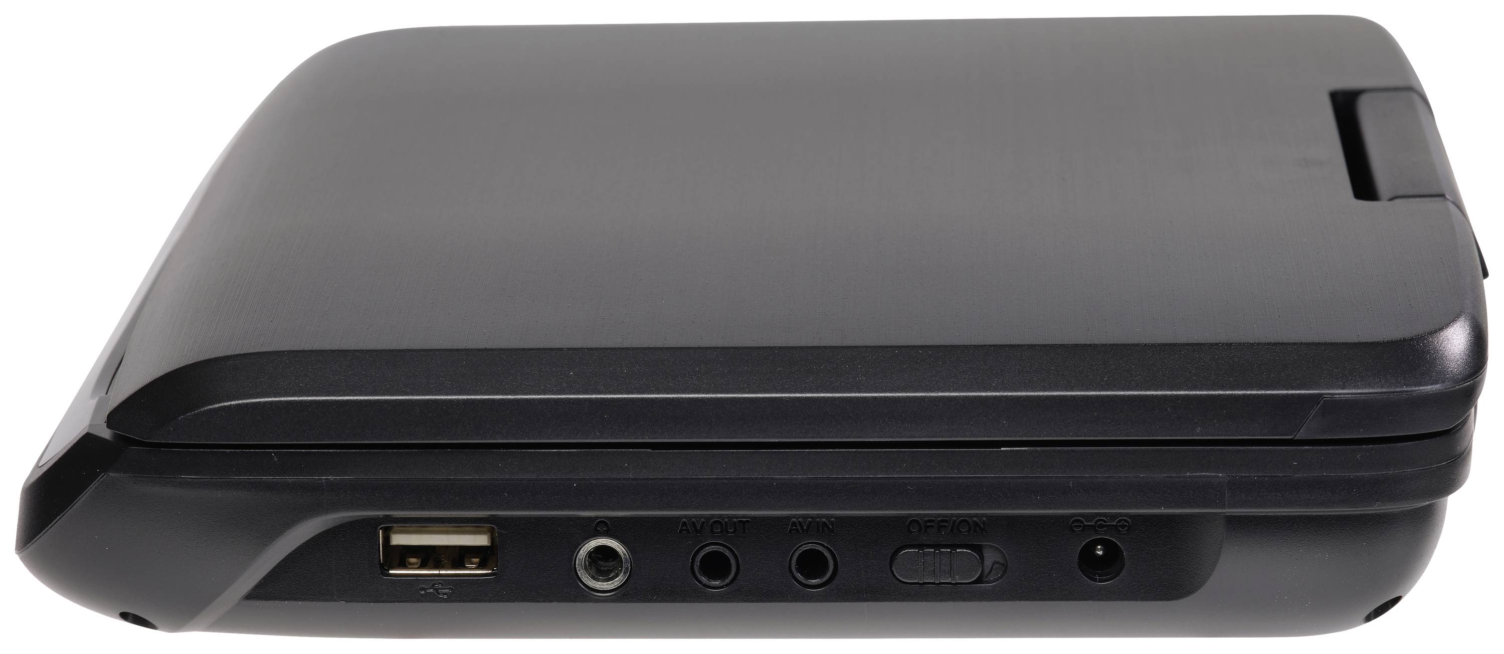 Denver MT-792 Tragbarer DVD-Player 17.78 cm 7 Zoll EEK: B (A - G) Akkubetrieb, inkl. 12 V Kfz-Anschlusskabel Schwarz