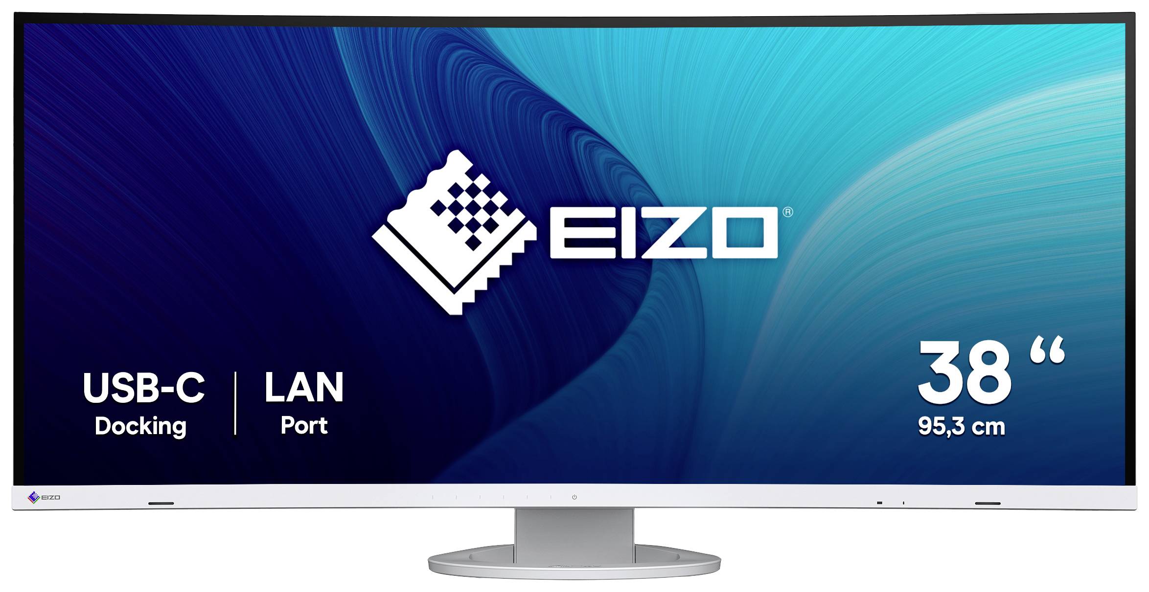 EIZO EV3895-WT LED-Monitor EEK E (A - G) 95.3 cm (37.5 Zoll) 3840 x 1600 Pixel 5 ms DisplayPort, HDMI®, USB-C®, USB-B, USB-A (USB 3.2 Gen 1), Kopf