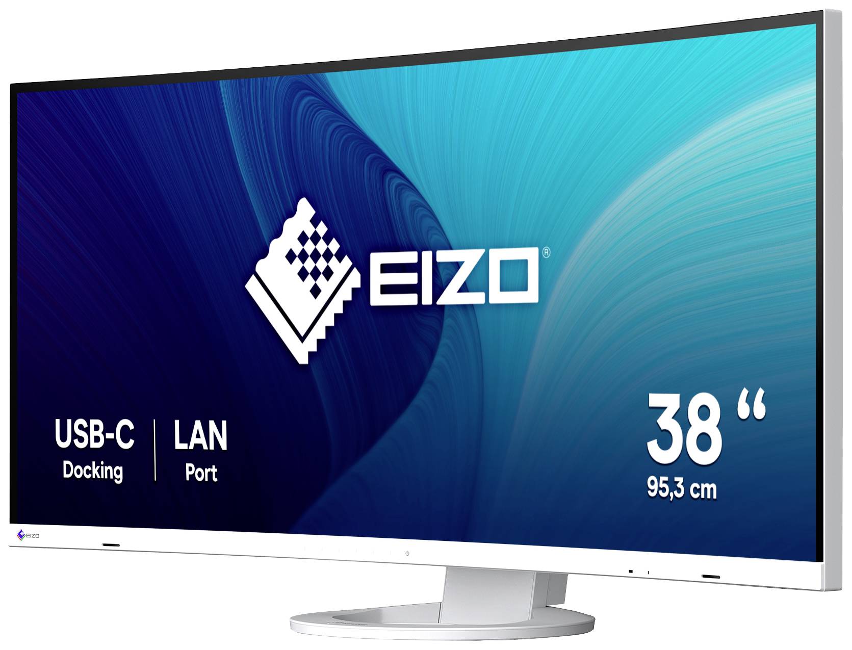 EIZO EV3895-WT LED-Monitor EEK E (A - G) 95.3 cm (37.5 Zoll) 3840 x 1600 Pixel 5 ms DisplayPort, HDMI®, USB-C®, USB-B, USB-A (USB 3.2 Gen 1), Kopf
