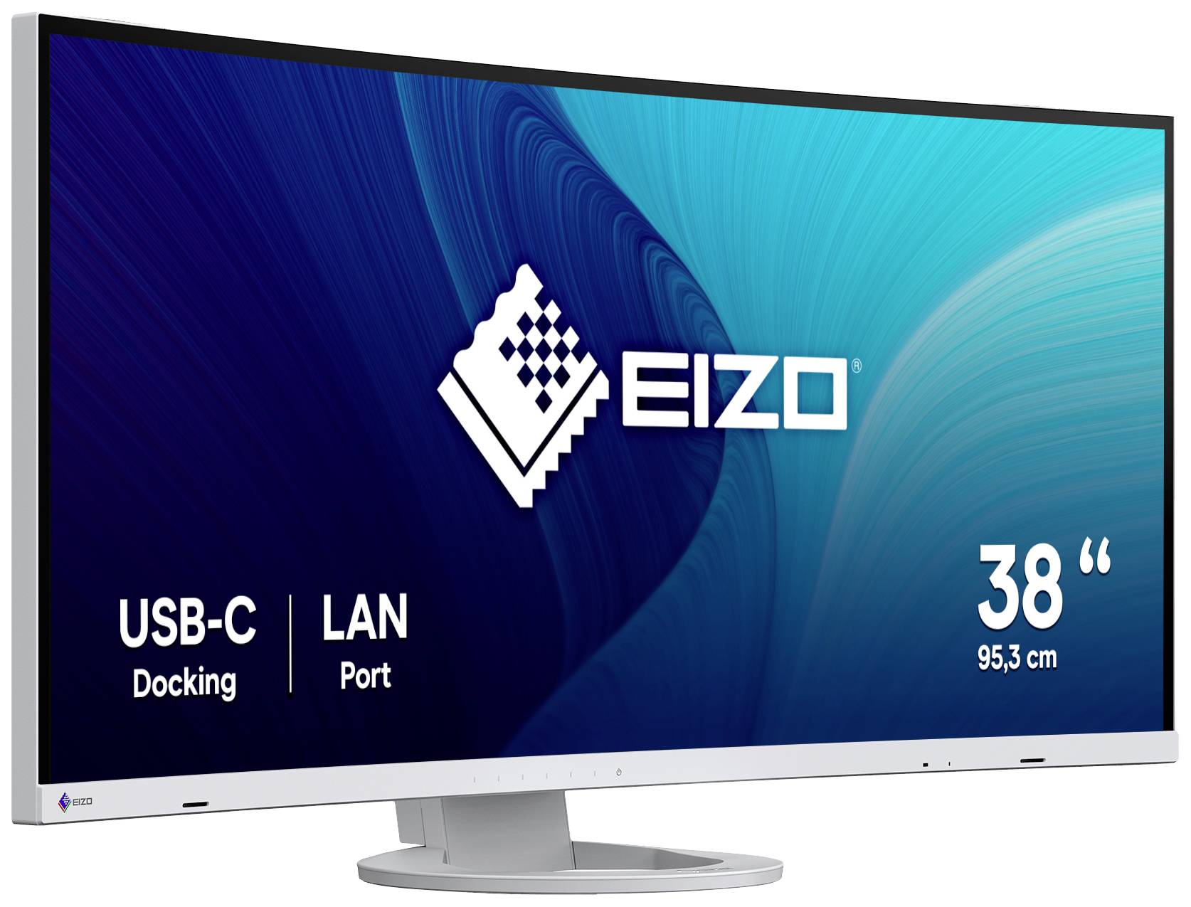 EIZO EV3895-WT LED-Monitor EEK E (A - G) 95.3 cm (37.5 Zoll) 3840 x 1600 Pixel 5 ms DisplayPort, HDMI®, USB-C®, USB-B, USB-A (USB 3.2 Gen 1), Kopf