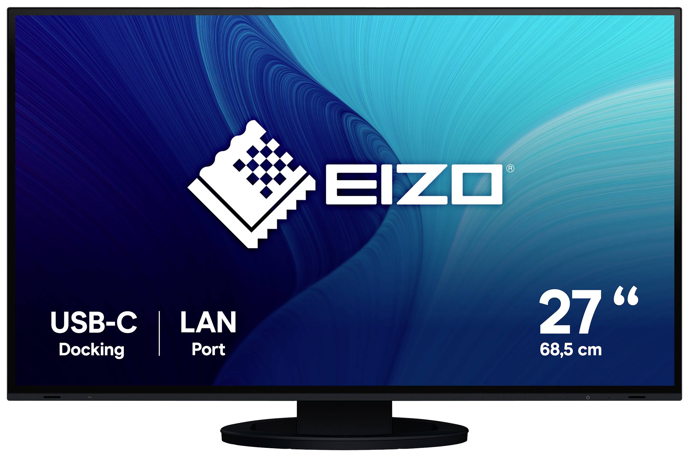 EIZO EV2795-BK LED-Monitor EEK D (A - G) 68.6 cm (27 Zoll) 2560 x 1440 Pixel 16:9 5 ms HDMI®, DisplayPort, USB-C®, USB-B, Kopfhörer (3.5 mm Klinke