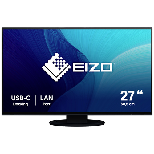 EIZO EV2795-BK LED-Monitor EEK D (A - G) 68.6cm (27 Zoll) 2560 x 1440 Pixel 16:9 5 ms HDMI®, DisplayPort, USB-C®, USB-B