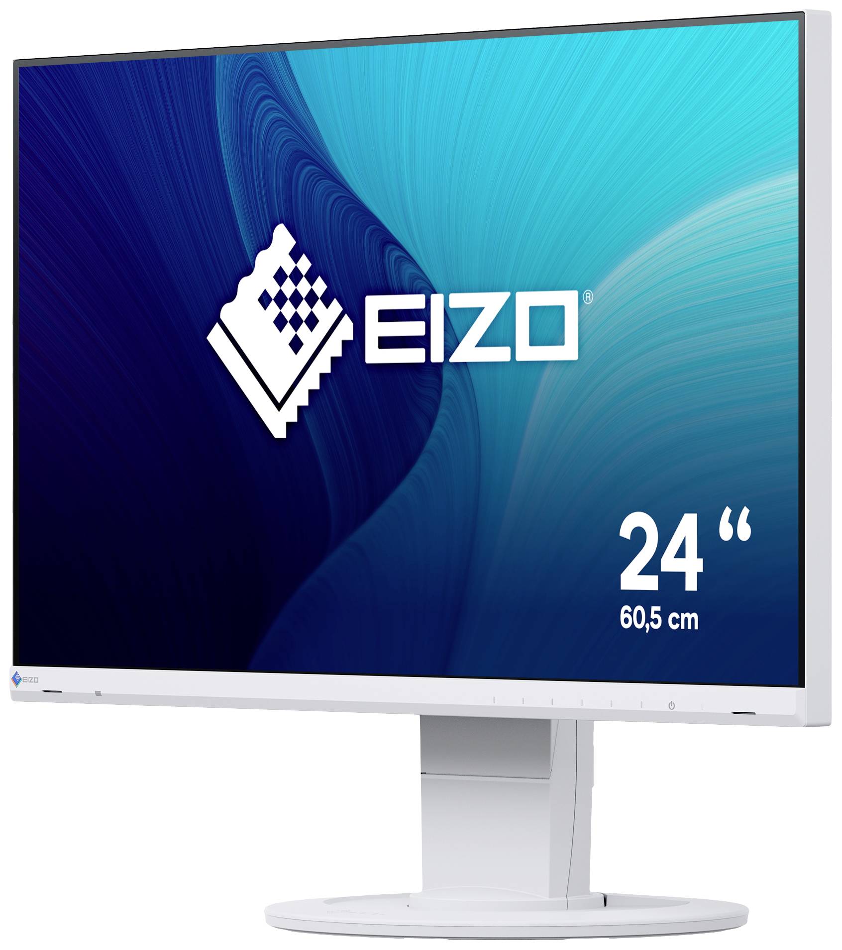EIZO EV2460-WT LED-Monitor EEK B (A - G) 60.5 cm (23.8 Zoll) 1920 x 1080 Pixel 16:9 5 ms VGA, DVI, DisplayPort, HDMI®, Kopfhörer (3.5 mm Klinke),