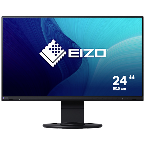 EIZO EV2460-BK LED-Monitor EEK B (A - G) 60.5cm (23.8 Zoll) 1920 x 1080 Pixel 16:9 5 ms VGA, DVI, DisplayPort, HDMI®, Kopfhörer