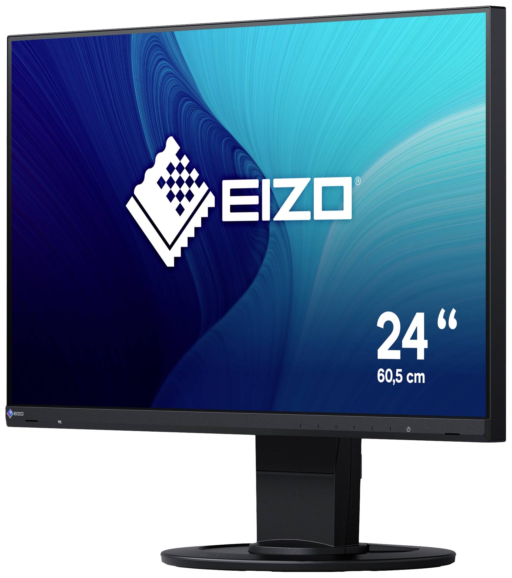 EIZO EV2460-BK LED-Monitor EEK B (A - G) 60.5 cm (23.8 Zoll) 1920 x 1080 Pixel 16:9 5 ms VGA, DVI, DisplayPort, HDMI®, Kopfhörer (3.5 mm Klinke),