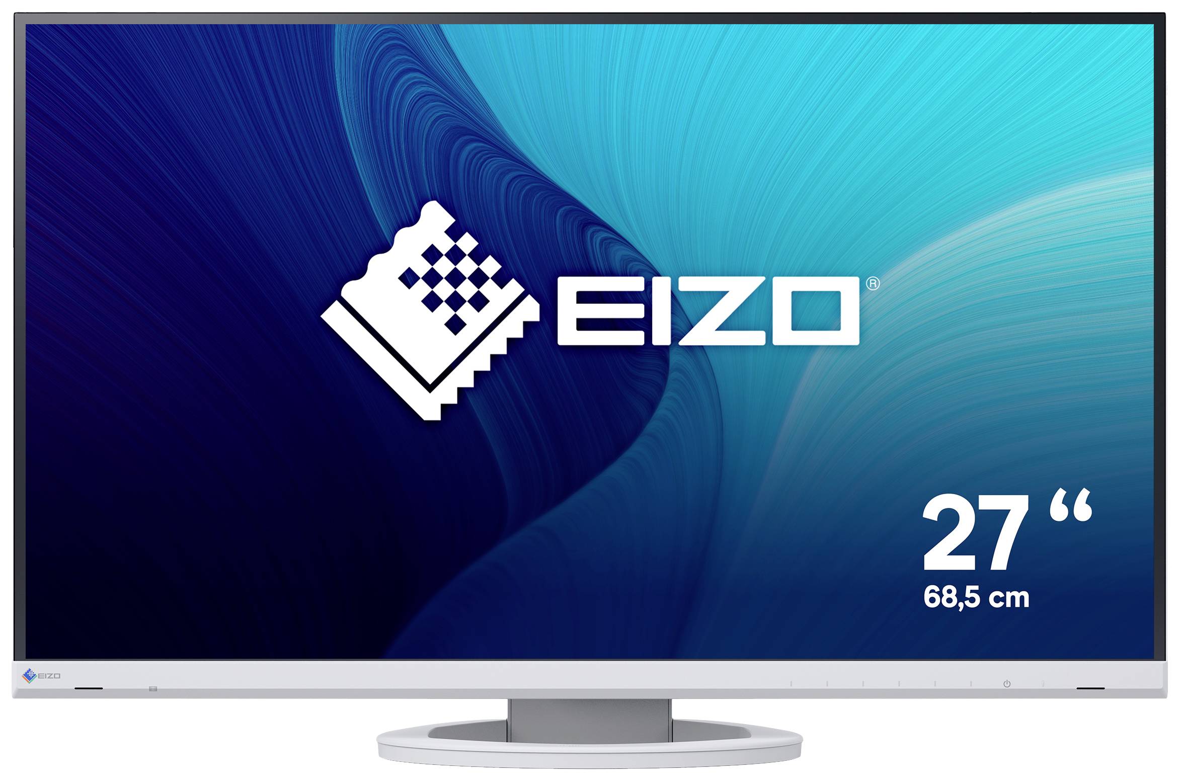 EIZO EV2760-WT LED-Monitor EEK E (A - G) 68.6 cm (27 Zoll) 2560 x 1440 Pixel 16:9 5 ms DisplayPort, HDMI®, DVI, USB-B, USB-A (USB 3.2 Gen 1), Kopfh
