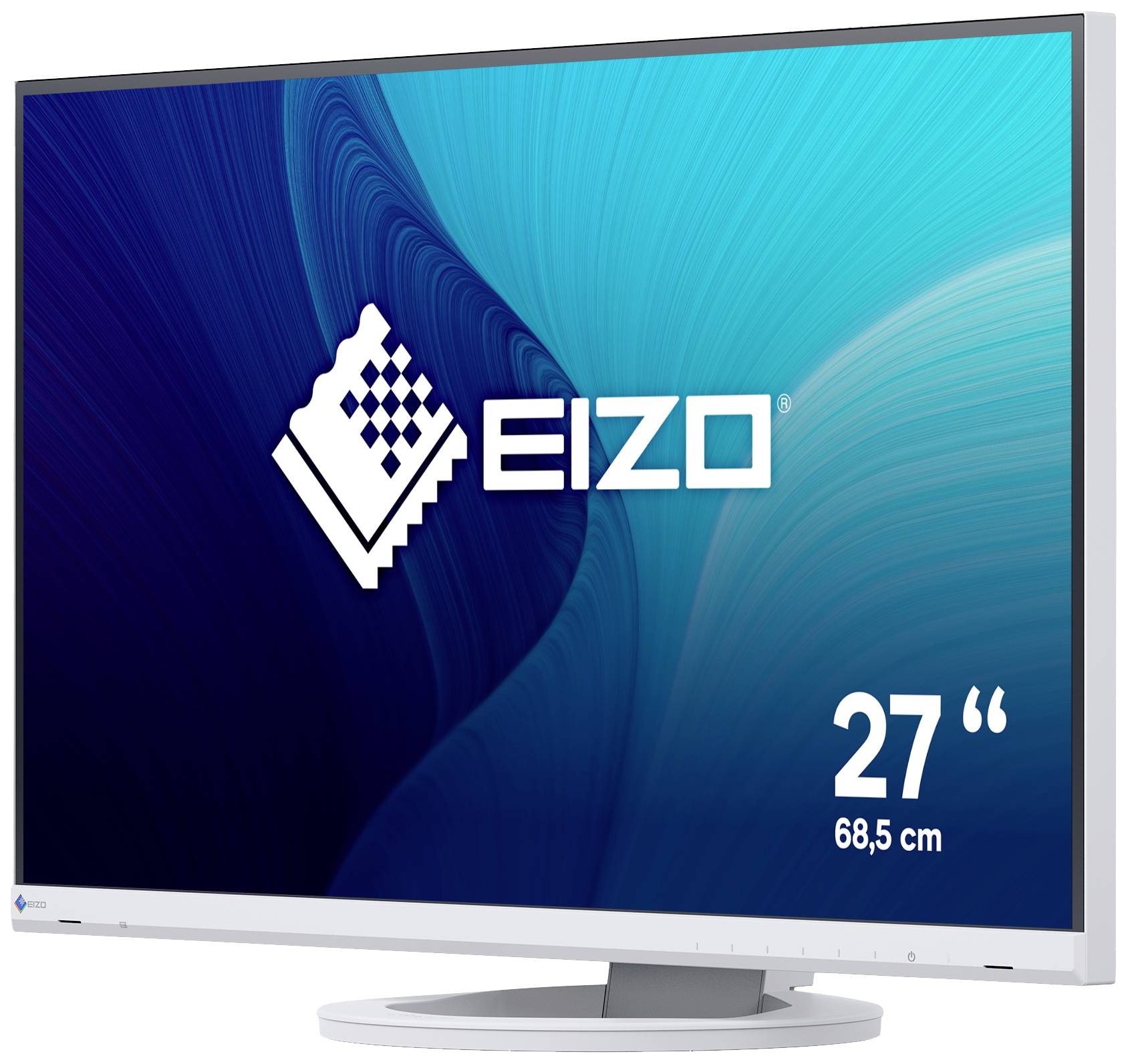 EIZO EV2760-WT LED-Monitor EEK E (A - G) 68.6 cm (27 Zoll) 2560 x 1440 Pixel 16:9 5 ms DisplayPort, HDMI®, DVI, USB-B, USB-A (USB 3.2 Gen 1), Kopfh