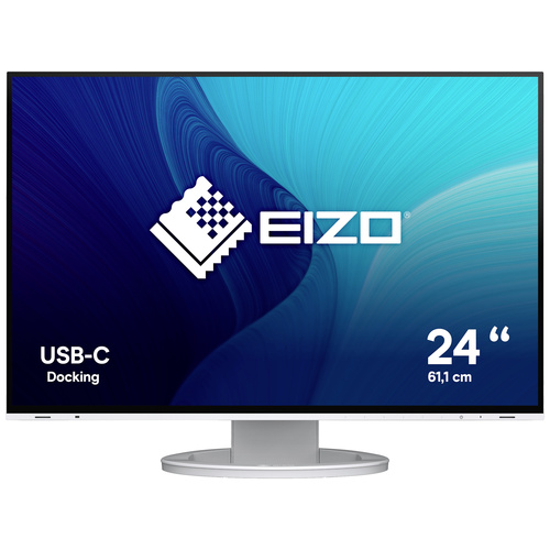 EIZO EV2485-WT LED-Monitor EEK C (A - G) 61.2cm (24.1 Zoll) 1920 x 1200 Pixel 16:10 5 ms DisplayPort, HDMI®, USB-C®, USB 3.2 Gen